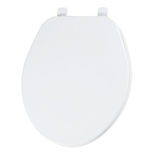 Bemis Toilet Seat, Round, Closed Front, White